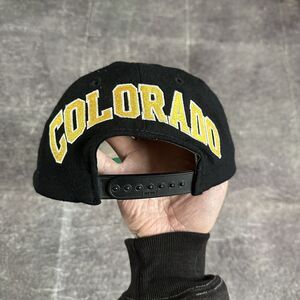 Men's Vintage 90’s American Needle Colorado Buffaloes CU Blockhead Snapback Hat